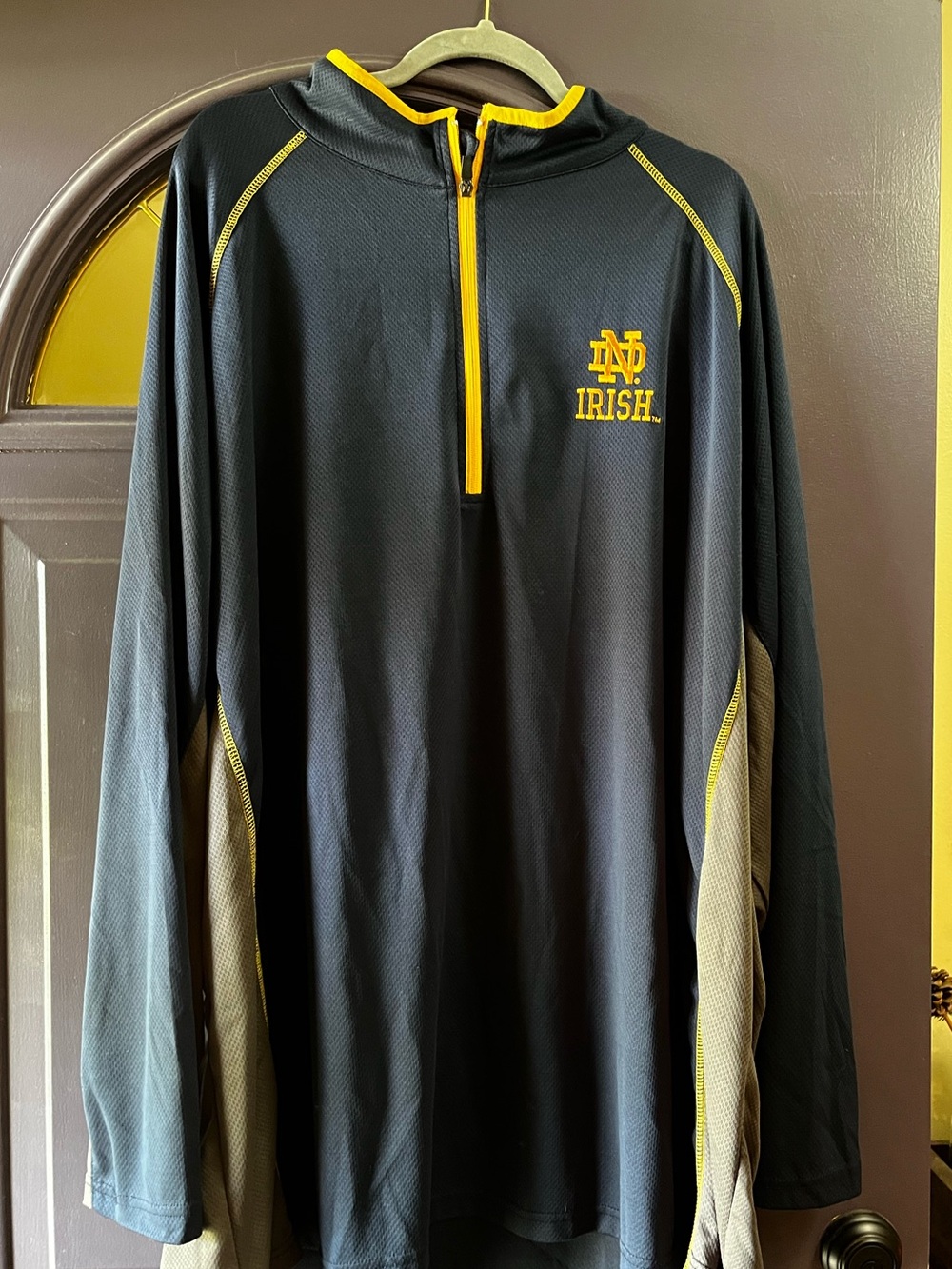 Fanatics Navy and Gold Full-Zip Jacket